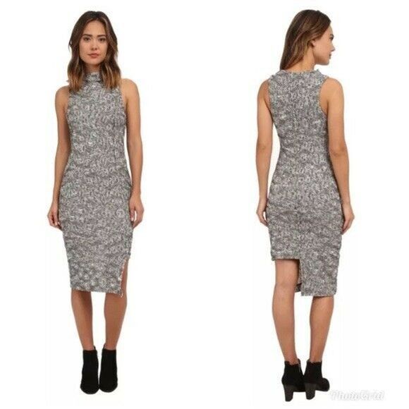 Free People Dresses & Skirts - Free People CORA Jacquard Asymmetrical Midi Dress